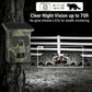 Caméra De Chasse Solaire 4K Avec Vision Nocturne
